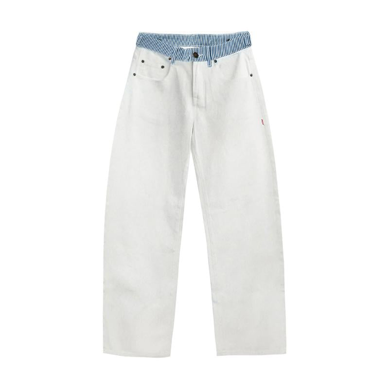 Navy Stripeband Jodie Jeans