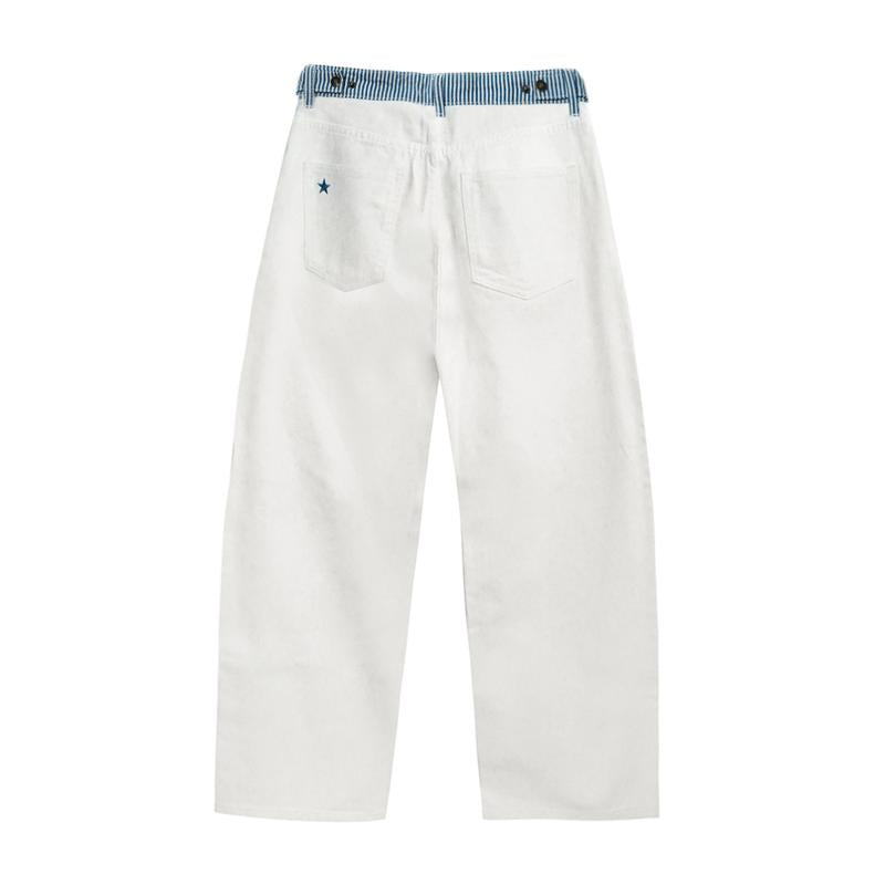Navy Stripeband Jodie Jeans